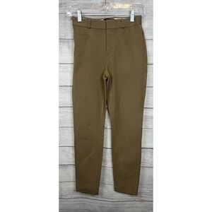 Banana Republic High-Rise Sloan Pants Petite 00 Brown